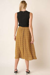 Hazel Blues® | Mittoshop Printed Midi Skirt