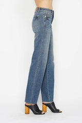 Hazel Blues® | Judy Blue Tummy Control Straight Jeans