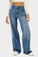 Hazel Blues® | High Waist Wide Leg Jeans