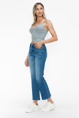 Hazel Blues® | bytos Cat's Whiskers Mid Rise Ankle Jeans