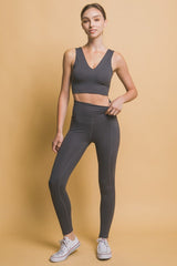 Hazel Blues® | Love Tree High Waist Leggings with Side Pockets