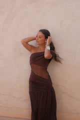 Dune Dress in Brown - Pre-Order