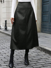 Hazel Blues® | High Waist Midi Skirt