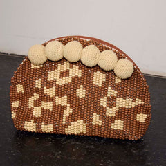 Jaden Beaded Clutch Bag