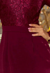 LBD Exclusive Burgundy Emma Cocktail Dress