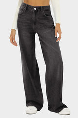 Hazel Blues® | High Waist Wide Leg Jeans