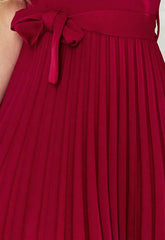 LBD Exclusive Burgundy Lila Cocktail Dress