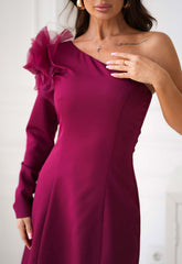 LBD Exclusive Burgundy Ivy Maxi Dress