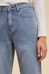Hazel Blues® | Annie Wear Distressed Raw Hem Jeans