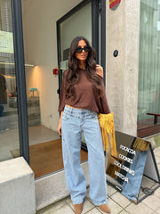 Statement Studded Denim Jeans