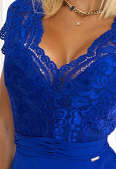 LBD Exclusive Blue Linda Party Dress