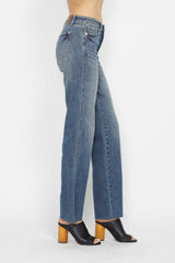 Hazel Blues® | Judy Blue Tummy Control Straight Jeans