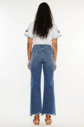 Hazel Blues® | Kancan High Rise Slim Wide Leg Jeans