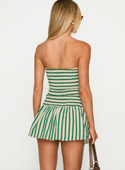 Montebello Strapless Mini Dress Multi Tall