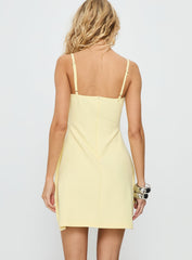 Skarlette Mini Dress Yellow