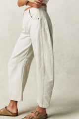 Hazel Blues® | Wide Leg Jeans with Pockets