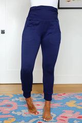 Hazel Blues® | Haley Ruched Waist Leggings in Six Colors