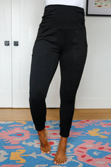 Hazel Blues® | Haley Ruched Waist Leggings