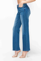 Hazel Blues® | bytos Cat's Whiskers High Rise Straight Jeans