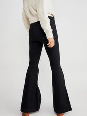 Hazel Blues® | Asymmetric Waist Flare Jeans