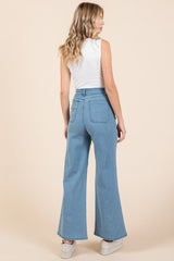 Hazel Blues® | Mittoshop High Waist Wide Leg Jeans