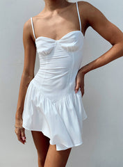 Camille Mini Dress White
