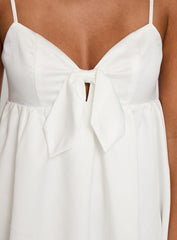 Wilmina Mini Dress White