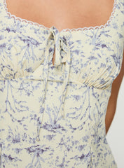 Alliston Mini Dress Yellow