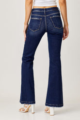 Hazel Blues® | RISEN Low Rise Flare Jeans