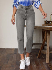 Hazel Blues® | High Waist Jeans with Pockets