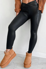 Hazel Blues® | Pocketed V-Cut Waist Leggings