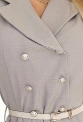 LBD Exclusive Beige Becky Shirt Dress