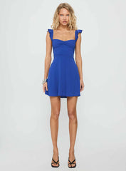 Landon Mini Dress Cobalt Blue