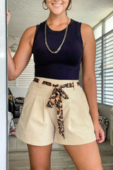 Easy Does It Shorts | Pleated Shorts