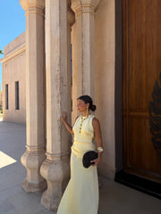 Medina Dress in Light Yellow - Shipping/ Envio 06/05 to 12/05