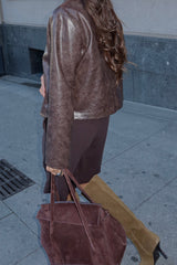 Bermuda Shorts in Brown