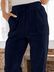 Hazel Blues® | Drawstring Pants with Pockets