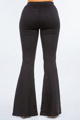 Hazel Blues® | American Bazi High Waist Pull On Flare Jeans