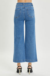 Hazel Blues® | RISEN High Rise Wide Leg Jeans