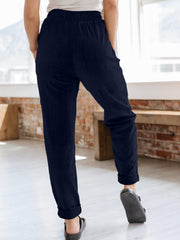 Hazel Blues® | Drawstring Pants with Pockets