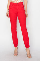 Hazel Blues® | RISEN High Waisted Jogger Jeans
