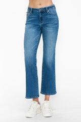 Hazel Blues® | bytos Cat's Whiskers Mid Rise Ankle Jeans