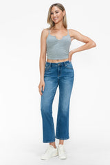 Hazel Blues® | bytos Cat's Whiskers Mid Rise Ankle Jeans
