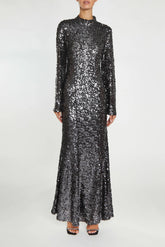 True Decadence Pewter Vanessa Gown