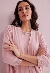 Samantha Jane Pink 3 Piece Trouser Suit