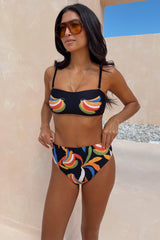 Banana Bandeau Bikini Top
