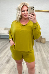 Hazel Blues® | Oversized Top & Shorts Set