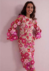 Samantha Jane Pink Carrie Cocktail Dress