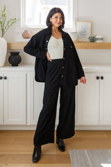 Hazel Blues® | Come Rain or Shine Wide Leg Pants