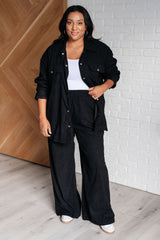 Hazel Blues® | Come Rain or Shine Wide Leg Pants
